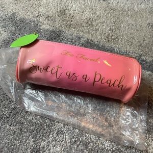 Sweet as a Peach Makeup Bag